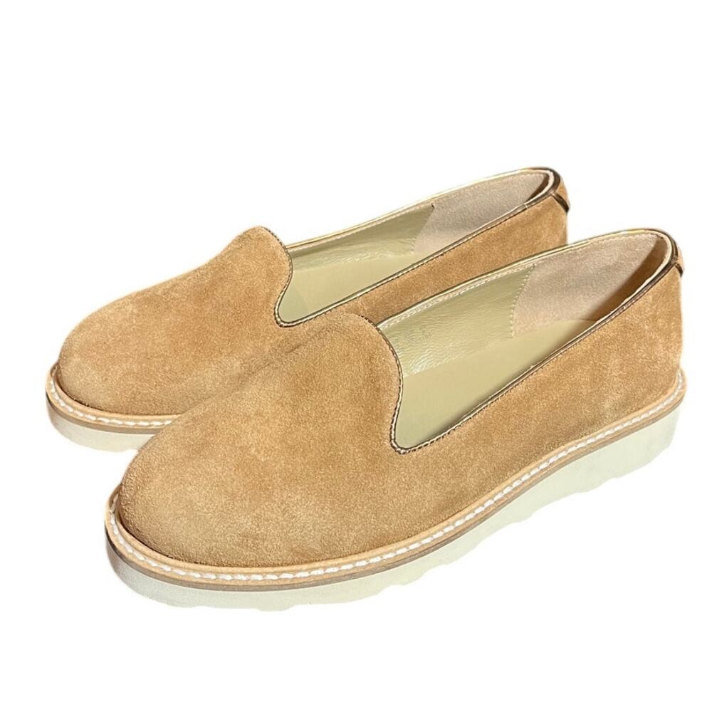 NEW AUSTRALIA LUXE COLLECTIVE Vibram Suede Loafer Shoes Womens Size 5